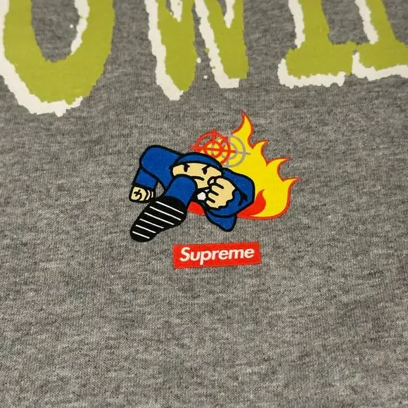 Supreme Enta Da Stage Tee – Heather Grey (FW22)